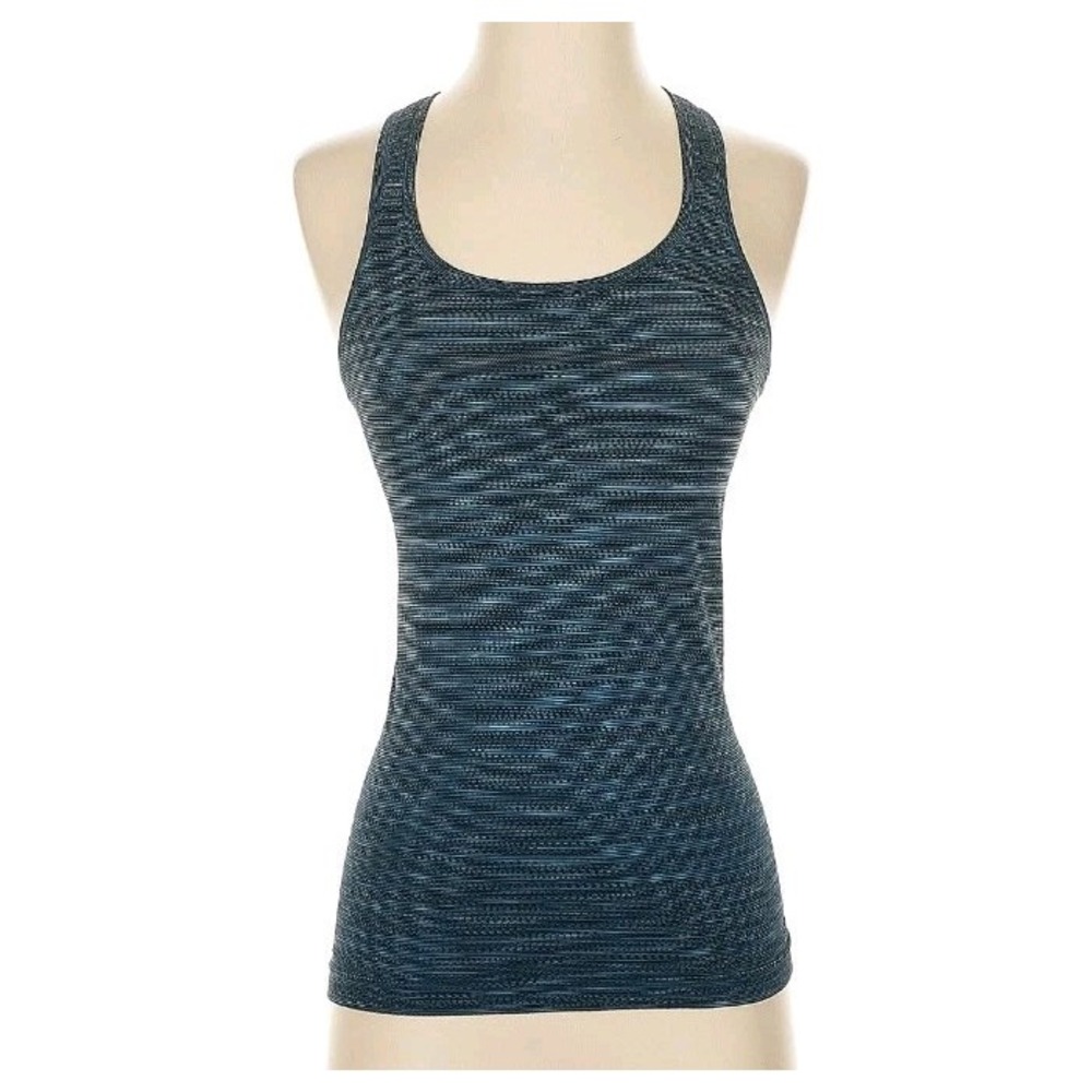 Lululemon Womens 4 Swiftly Tech Racerback Tank Top Running Gym Workout
